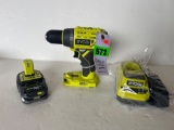 Ryobi 18V Brushless Cordless 1/2in. Drill/Driver*TURNS ON*