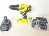 Ryobi 18v 1/2in. Drill/driver*TURNS ON*