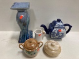 Box Lot of Ceramic Decorative Items