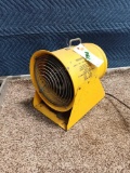 YELLOW SMALL PORTABLE FAN ONE SPEED