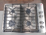 GE 30in Built-In Gas Cooktop with Dishwasher-Safe Grates