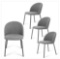 Elevens Modern Uphostery Dining Chairs Set