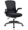 LACOO Black Task Mesh Ergonomic Computer Chair with High Back and Flip-up Armrest