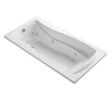 Kohler Mariposa Collection 72in. Drop In Jetted Whirlpool Bath Tub