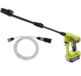 RYOBI ONE+ 18V EZClean 320 PSI 0.8 GPM Cordless Battery Cold Water Power Cleaner*TOOL ONLY*