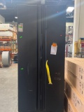 Husky Heavy Duty Welded 20-Gauge Steel Freestanding Garage Cabinet in Black*DAMAGED*