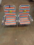 (2)Tommy Bahama Beach Chairs