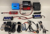 Box Lot of RC Battery Chargers