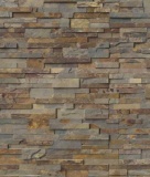 (30) MSI Gold Rush Natural Earth Slate Ledger Panel Wall Tile