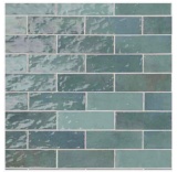 (6) Ivy Hill Tile Kingston Turquoise Glazed Ceramic Wall Tile