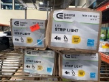 Lot of (4) Commercial Electric 4ft. Led Strip Lights