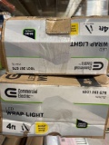 Lot of (3) Commercial Electric 4ft. Led Wrap light