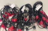 Box Lot of (7) Assorted LED String Lights*NOT TESTED*