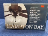 Hampton Bay Universal 3-light Led Indoor ceiling fan light kit