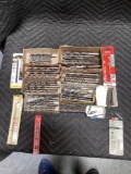 Box Lot of Assorted Drill Bits and Sizes