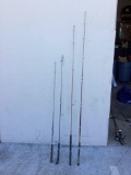Lot of (4) Fishing Poles*POLES ONLY*