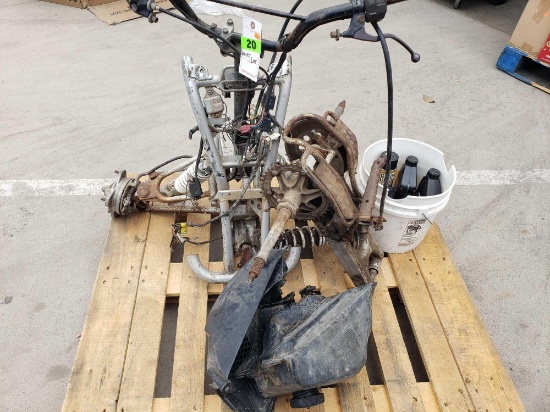 Pallet Lot of Assorted ATV Parts