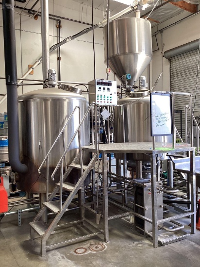 10bbl Boil Kettle and 10bbl Mash Tun BrewHouse