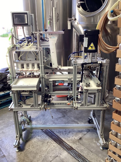 FillMore Packaging Solution Automatic 4 Head Can Filling Machine