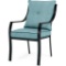 (6) Dining Chairs with Blue Cushions