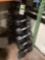 Inspire Fitness Rubber Dumbbell Set w/ Vertical Rack