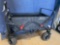 Black Collapsible Folding Wagon with Small Wheels