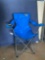 Quik Chair Blue Folding Chair