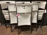 (6) LIFETIME Folding Chairs