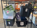 Lot Of Assorted Bins*RACK NOT INCLUDED*