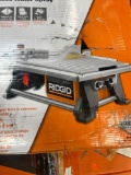 Ridgid 7in. table top wet tile saw