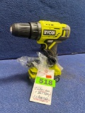 Ryobi 18V One+ 1/2-in Drill Driver*TURNS ON*