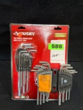 Lot of (2) Incomplete Hex Key Sets