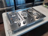 KitchenAid 30 in. 5-Burner Gas Cooktop with Griddle