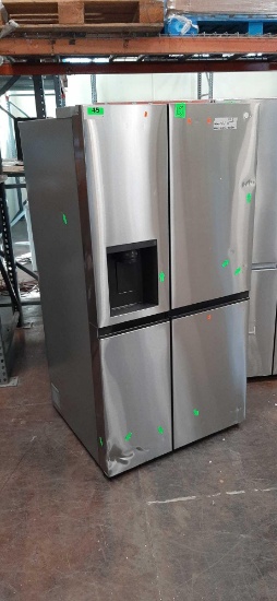 LG 27 cu. ft. Side by Side Refrigerator*COLD*PREVIOUSLY INSTALLED*