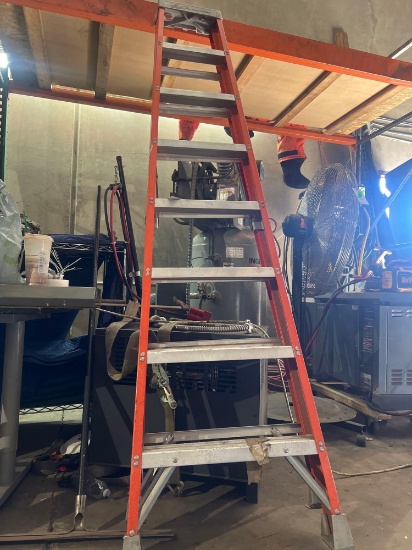 8ft. Louisville Fiberglass *A* Frame Ladder