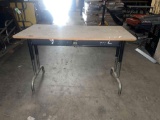 (6) 4ft. School Desks