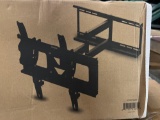 (8) Ematic Full motion tilting tv wall mount