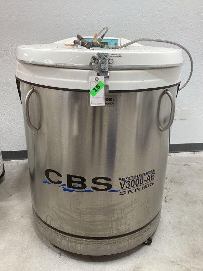 CBS Isothermal Cryopreservation Tank
