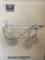 Red Folding Wagon with Cup Holders*IN BOX*