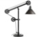 Descartes 29 in. Blackened Bronze Table Lamp with Pulley System table