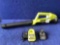 Ryobi One+ 18V Leaf Blower*TURNS ON*COMPLETE*