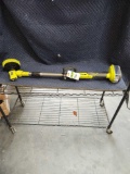RYOBI ONE+ 18V Cordless Telescoping Power Scrubber*TURNS ON*TOOL ONLY*