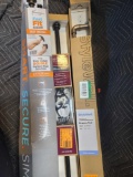 Shelf lot of Assorted Window Curtains