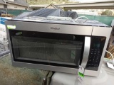 Whirlpool microwave*MISSING TRAY PLATE*DAMAGED*