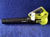 Ryobi 40V Jet Fan Blower*TURNS ON*TOOL ONLY*