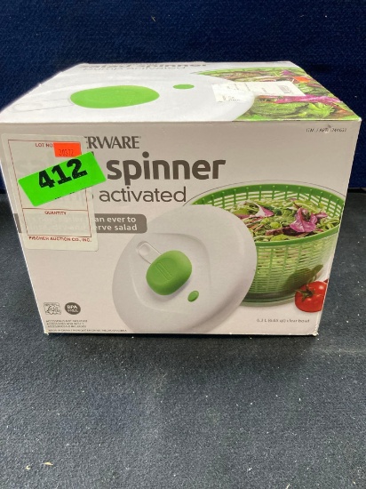 Pump Activated Salad Spinner