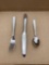Box lot of silverware