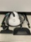 STEAMFAST Corded Steam Cleaner for Most Surfaces in White with Wheels