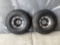 (Lot of 2) Kenda Road Go AT19 x 7- 8 Tires and Wheels