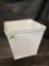 CHG Hanover 20in. white resin square planter